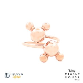 UBS Gold Cincin Emas Disney Mickey Mouse - Acy0020 - 17K
