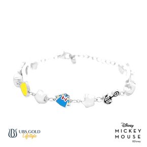 UBS Gold Gelang Emas Anak Disney Donald Duck - Agy0001 - 17K