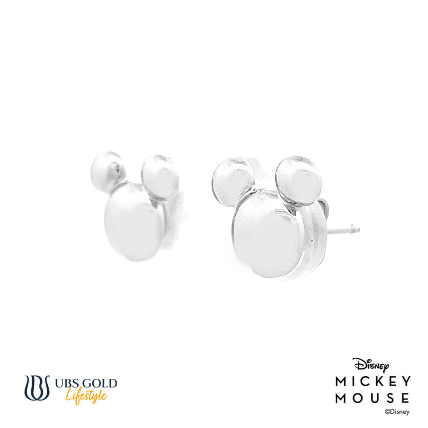 UBS Gold Anting Emas Disney Mickey Mouse - Awy0026 - 17K