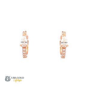 UBS Gold Anting Emas Rachel Rose - Cad1002 - 17K