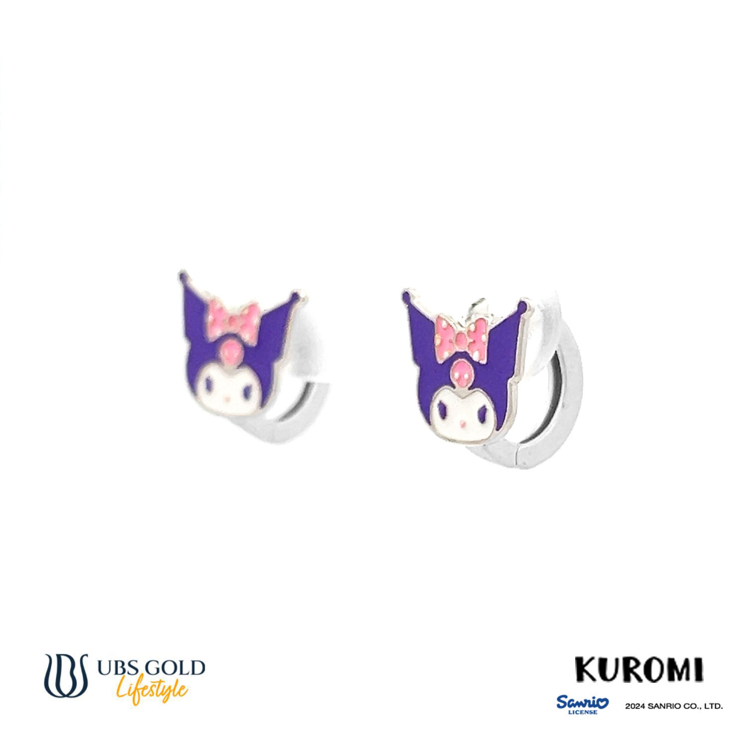 UBS Gold Anting Emas Anak Sanrio Kuromi - Caz0007 - 17K