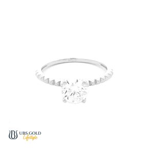 UBS Gold Cincin Emas Solitaire - Cc16242T - 17K