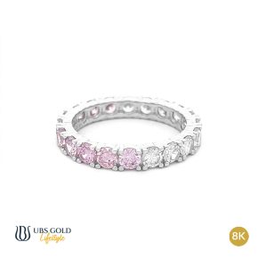 UBS Gold Cincin Emas Eterna - Cc16260PW - 8K