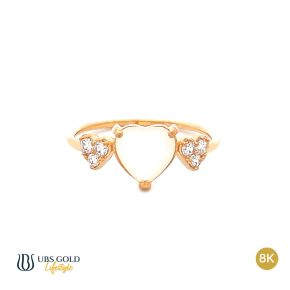 UBS Gold Cincin Emas Rachel Rose - Cc16359 - 8K