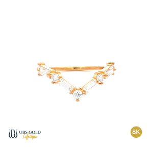 UBS Gold Cincin Emas Eterna - Cc16392K - 8K