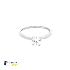 UBS Gold Cincin Emas Solitaire - Cc16708 - 17K