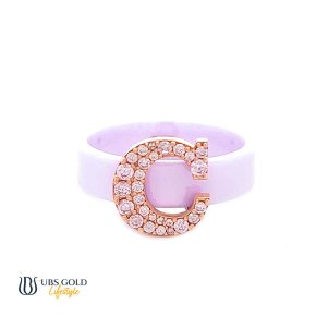 UBS Gold Cincin Emas Alpha QT C - Cc16754U - 17K