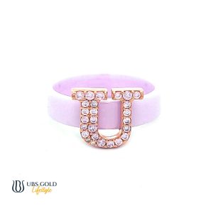 UBS Gold Cincin Emas Alpha QT U - Cc16770U - 17K