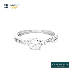 UBS Gold Cincin Emas Solitaire - Cc17291 - 17K