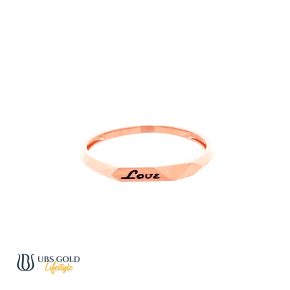 UBS Gold Cincin Emas - Cc70654 - 17K