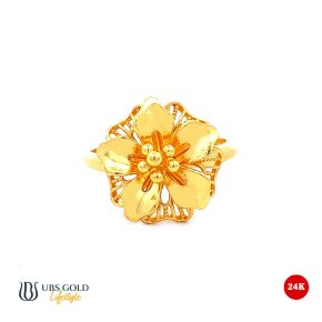 UBS Gold Cincin Emas - Cc70669 - 24K