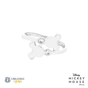 UBS Gold Cincin Emas Disney Mickey Mouse - Ccy0061 - 17K