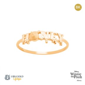 UBS Gold Cincin Emas Disney Winnie The Pooh - Ccy0122K - 8K