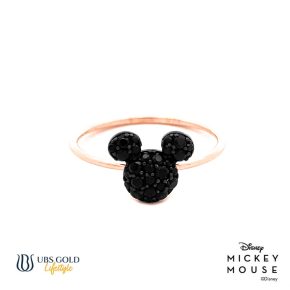 UBS Gold Cincin Emas Disney Mickey Mouse - Ccy0205 - 17K