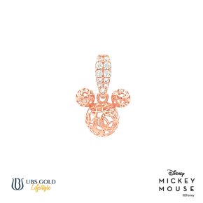 UBS Gold Liontin Emas Disney Mickey Mouse - Cly0021 - 17K