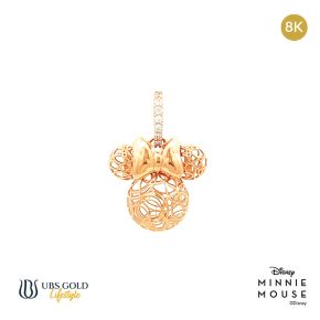 UBS Gold Liontin Emas Disney Minnie Mouse - Cly0022K - 8K
