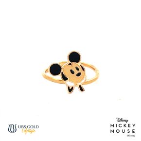 UBS Gold Cincin Emas Bayi Disney Mickey Mouse - Cny0020 - 17K