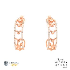 UBS Gold Anting Emas Disney Mickey Mouse - Cwy0051 - 17K