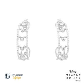 UBS Gold Anting Emas Disney Mickey Mouse - Cwy0051 - 17K