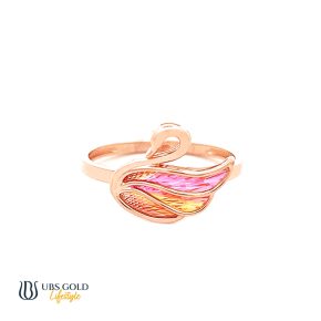 UBS Gold Cincin Emas Millie Molly Rainbow - E4c0001 - 17K