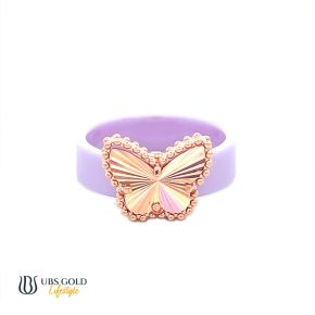 UBS Gold Cincin Emas Millie Molly Rainbow - E6c0008 - 17K