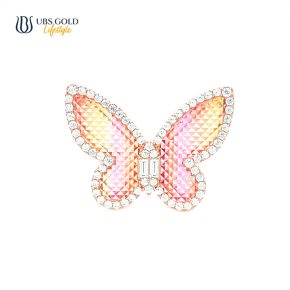 UBS Gold Cincin Emas Millie Molly Rainbow - E6c0014 - 17K