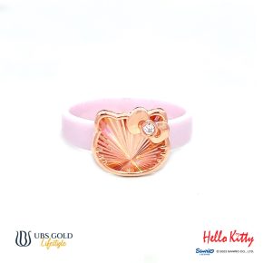 UBS Gold Cincin Emas Sanrio Hello Kitty Rainbow - Ecz0001P - 17K