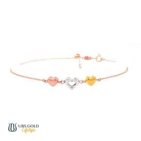 UBS Gold Gelang Emas Millie Molly - Ggvm000180T - 17K
