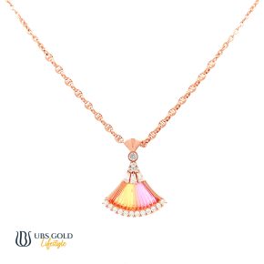 UBS Gold Kalung Emas Rainbow - H6k0002 - 17K