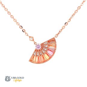 UBS Gold Kalung Emas Millie Molly Rainbow - H6k0004 - 17K