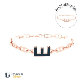 UBS Gold Gelang Emas Alpha Chain E - Hdg0160 - 17K