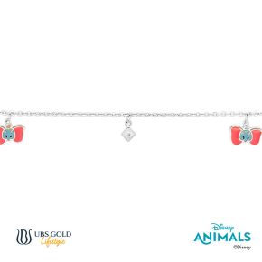 UBS Gold Gelang Emas Anak Disney Animals - Hgy0096T - 17K