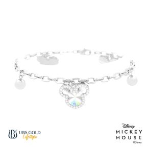 UBS Gold Gelang Emas Disney Mickey Mouse Rainbow - Hgy0131 - 17K