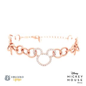 UBS Gold Gelang Emas Disney Mickey Mouse - HGY0178 - 17K