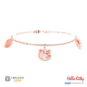 UBS Gold Gelang Emas Sanrio Hello Kitty Rainbow - Hgz0072 - 17K