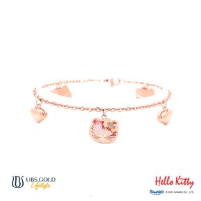 UBS Gold Gelang Emas Sanrio Hello Kitty Rainbow - Hgz0073 - 17K