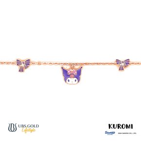 UBS Gold Gelang Emas Anak Sanrio Kuromi - Hgz0077 - 17K