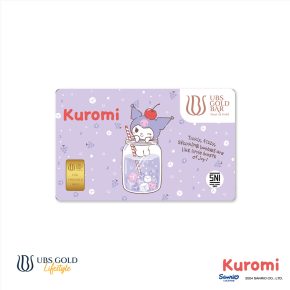 UBS Gold Logam Mulia Sanrio Kuromi 1 Gr