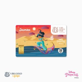 UBS Gold Logam Mulia Disney Princess Jasmine 1 Gr