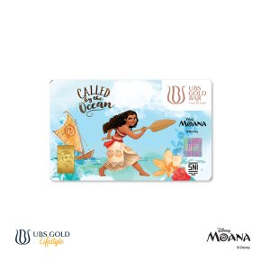 UBS Gold Logam Mulia Disney Princess Moana 1 Gr