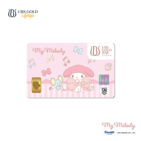 UBS Gold Logam Mulia Sanrio My Melody Ribbon 1 Gr