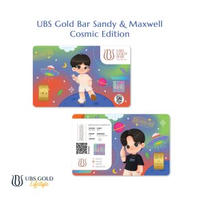 UBS Gold Logam Mulia Edisi Spesial Maxwell dan Sandy 1 Gr - Cosmic