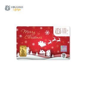 UBS Gold Logam Mulia Christmas 2 Gr