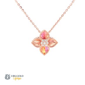 UBS Gold Kalung Emas Millie Molly Rainbow - K4k0011 - 17K