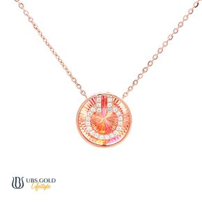 UBS Gold Kalung Emas Millie Molly Rainbow - K4k0012 - 17K