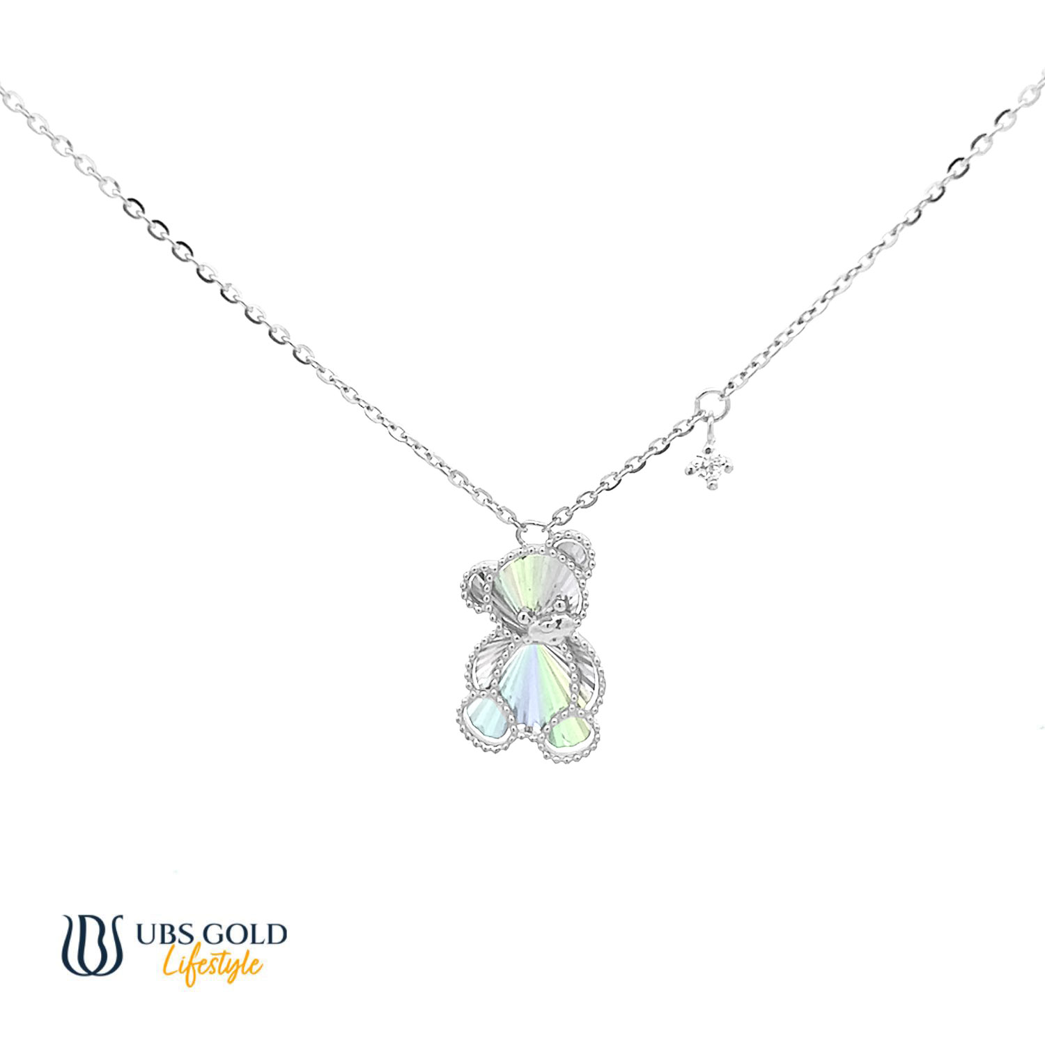 UBS Gold Kalung Emas Fable Rainbow - K6k0064 - 17K