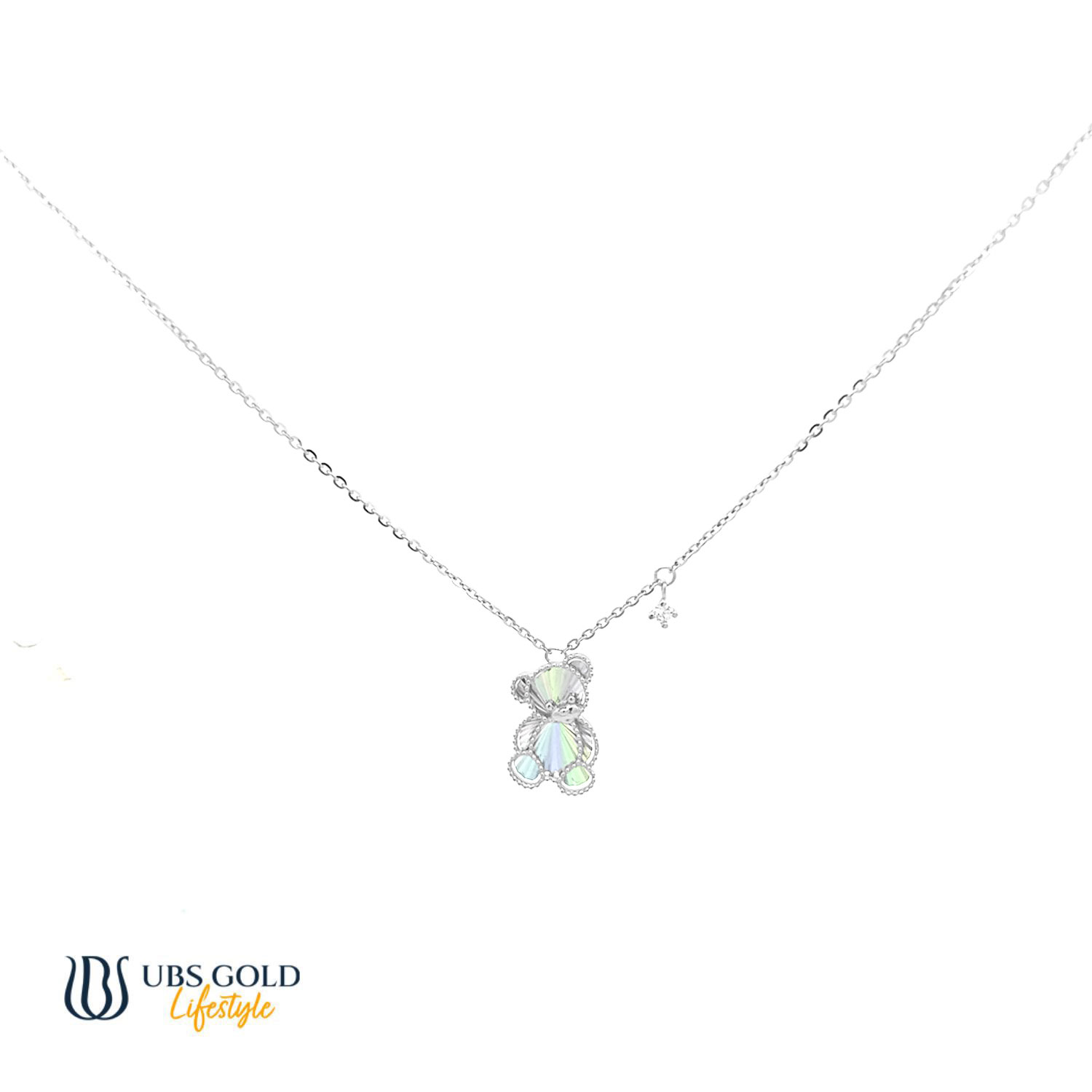 UBS Gold Kalung Emas Fable Rainbow - K6k0064 - 17K