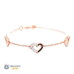 UBS Gold Gelang Emas Millie Molly - Kgv6699 - 17K