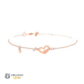 UBS Gold Gelang Emas Millie Molly - Kgv7003 - 17K