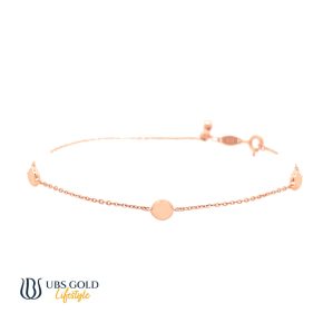 UBS Gold Gelang Emas Luna - Kgv7049 - 17K